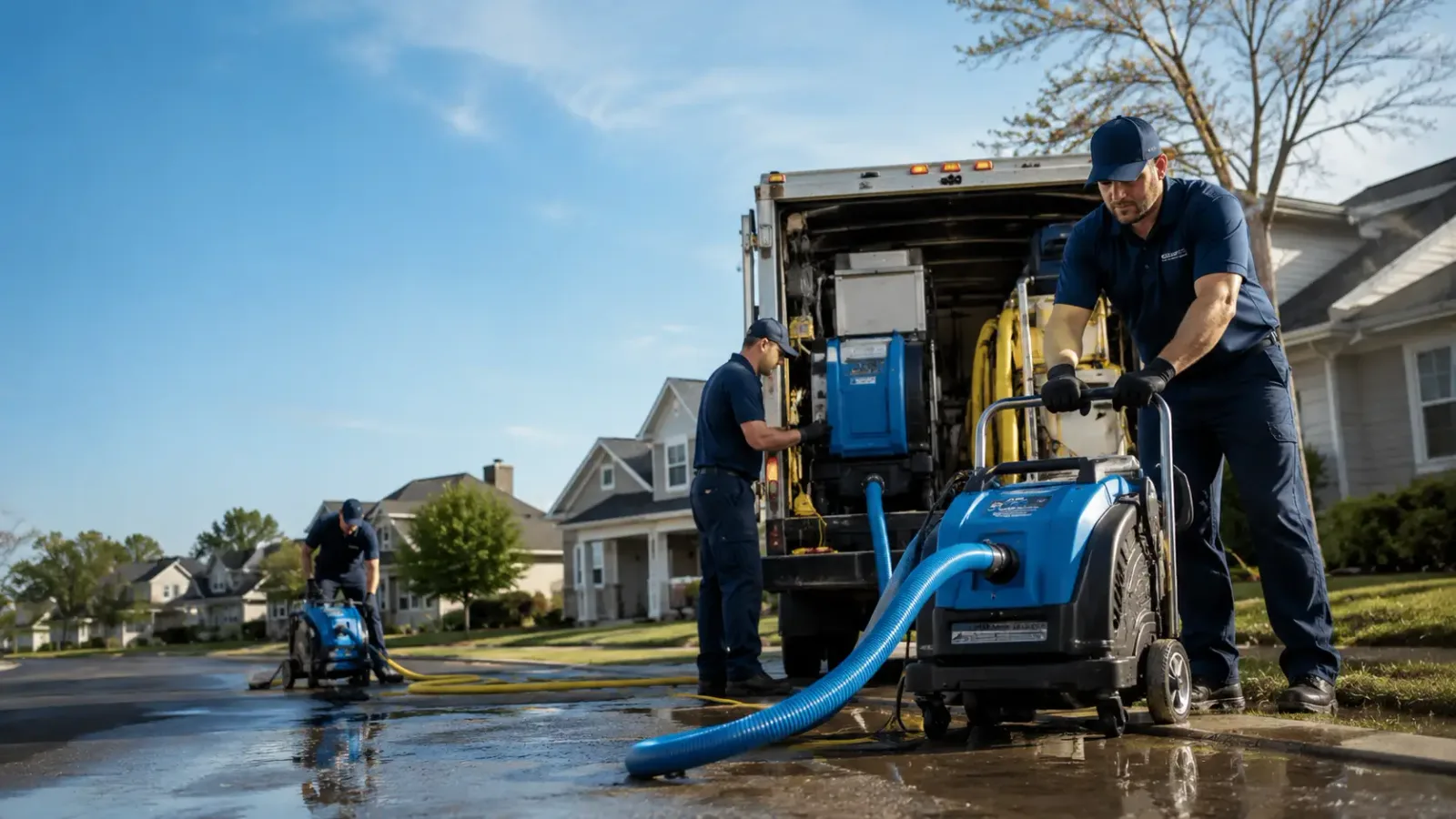 Flood Damage Cleanup in New Freedom, PA